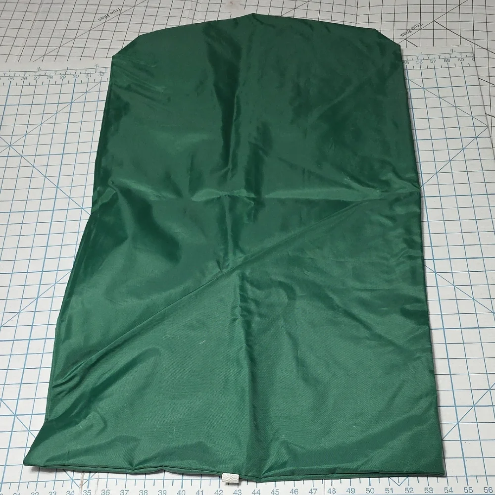 Vinyl Zippered Garment Cover Bag | Green, 36